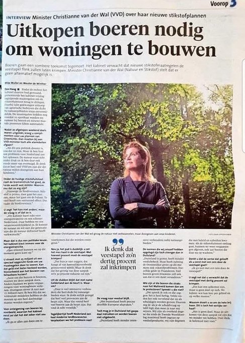 boeren uitkopen - landjepik is werkelijkheid